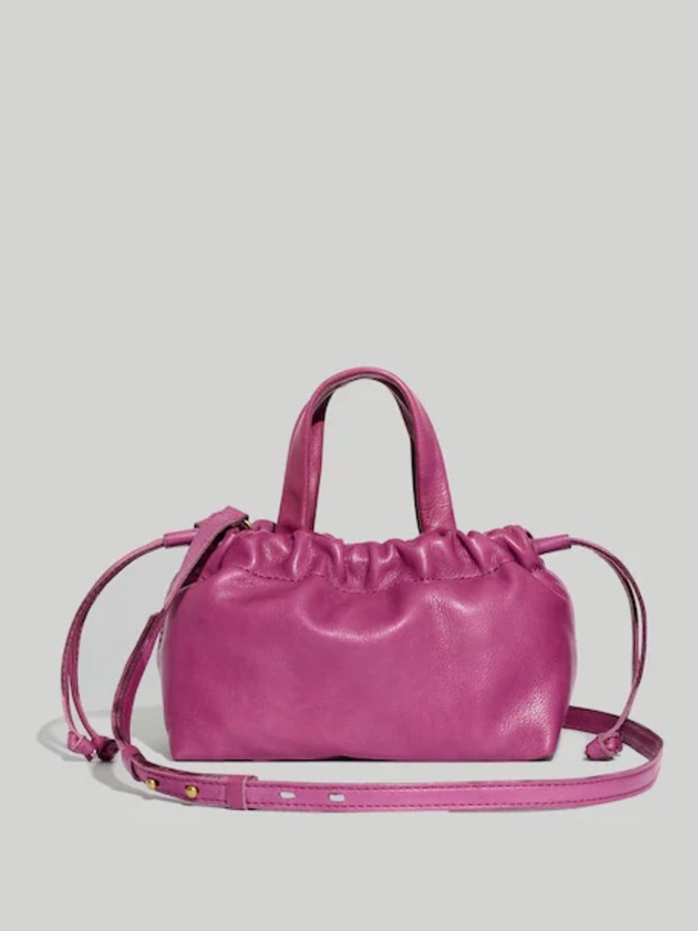 Madewell Piazza Mini Crossbody Bag in Soft Mauve